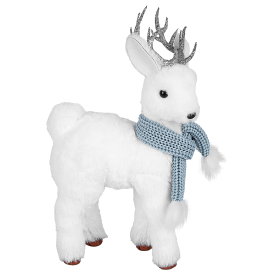 Фигура декоративная KREAFORTA Олень 22 см белый