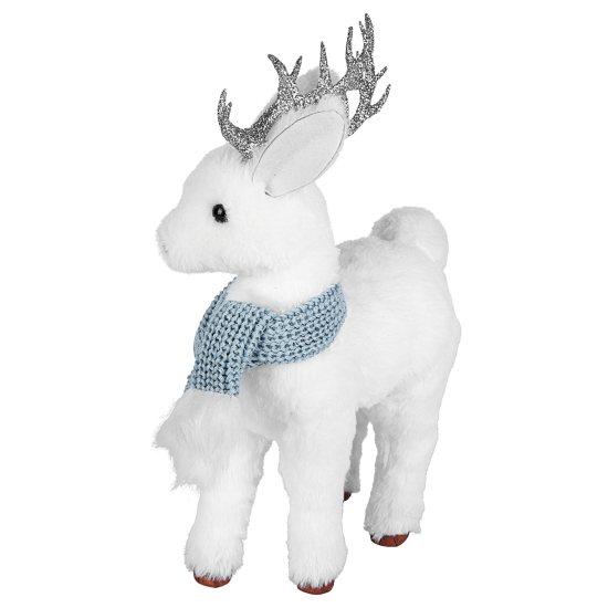 Фигура декоративная KREAFORTA Олень 22 см белый