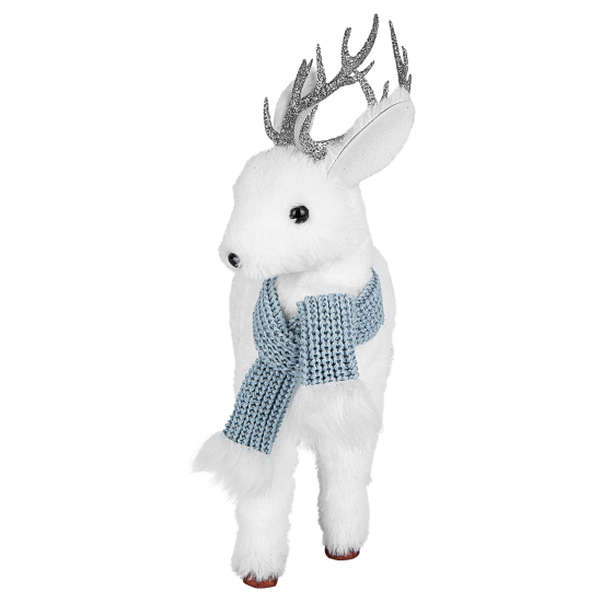 Фигура декоративная KREAFORTA Олень 22 см белый