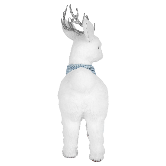 Фигура декоративная KREAFORTA Олень 22 см белый