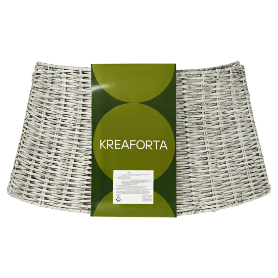 Корзина декоративная для елки KREAFORTA 60x26 см серый