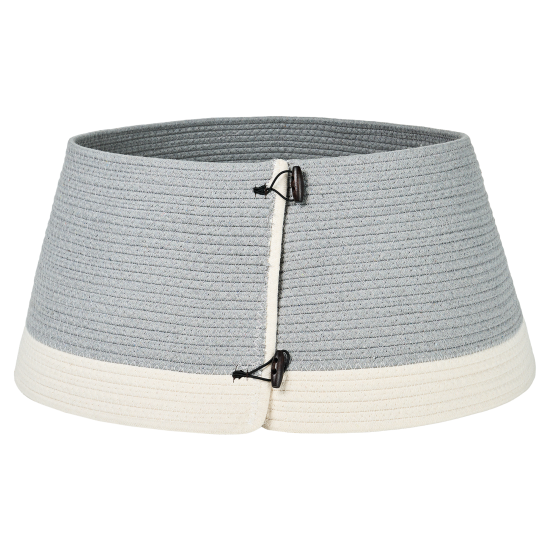 Корзина декоративная для елки KREAFORTA 60x23 см серый