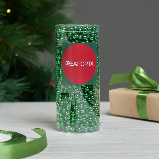 Бусы новогодние KREAFORTA 10 м темно-зеленый