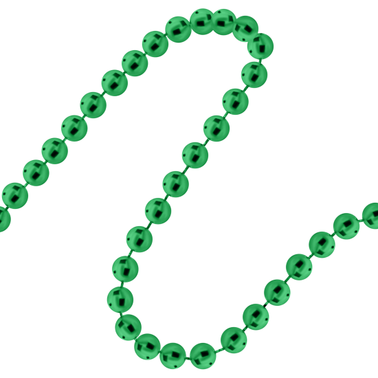 Бусы новогодние KREAFORTA 10 м темно-зеленый