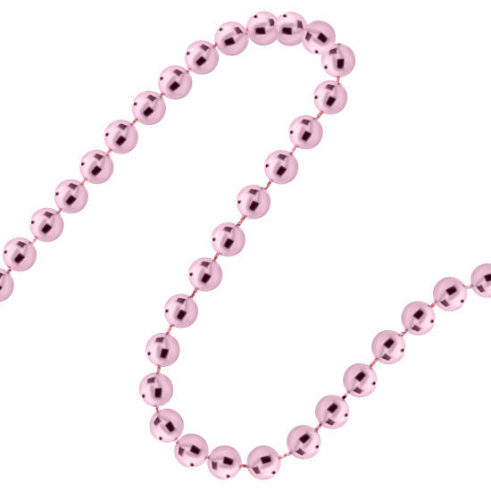 Бусы новогодние KREAFORTA 10 м темно-розовый