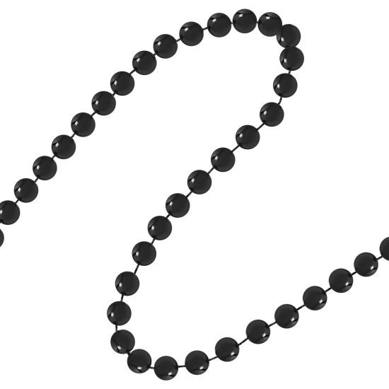 Бусы новогодние KREAFORTA 10 м черный