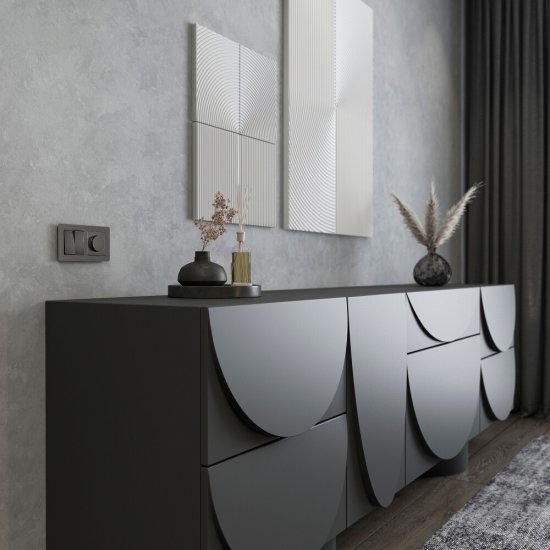 Диммер Werkel встраиваемый графит матовый поворотно-нажимной (a069591)