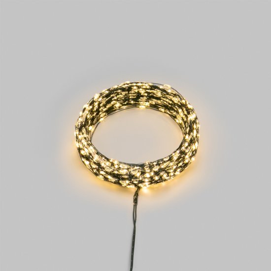 Электрогирлянда уличная Neon-Night Роса 50 м 1000 ламп цвет теплый белый 1 режим работы