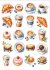 Наклейка Симфония Аромат кофе 30x20 см
