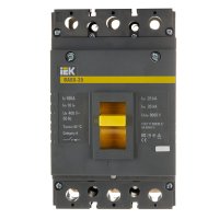 Автоматический выключатель в литом корпусе IEK Karat ВА88-35 3P 100А 35 кА 400 В (SVA30-3-0100)