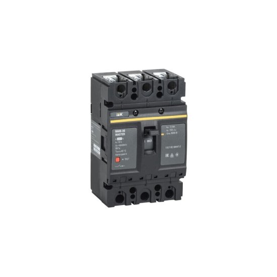 Автоматический выключатель в литом корпусе IEK Master ВА88-35 3P 250А 35 кА 400/690 В (SVA30-3-0250-02)
