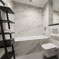 Укладка керамогранита или керамическо плитки размером 60*120 см. прямая