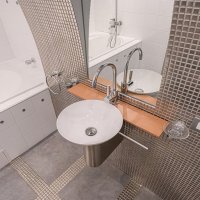 Укладка мозаики и плитки размером менее 21*21 см.