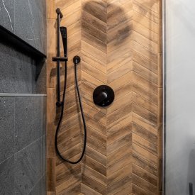 Укладка керамической плитки ёлочкой