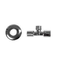 Вентиль латунный Arrowhead 1/2 НР(ш) х 1/2 НР(ш) для подключения смесителя хром (SV-102-1515)