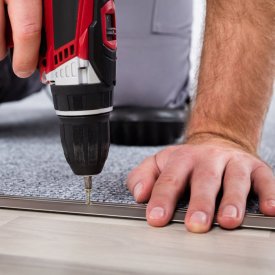 Устройство декоративного порожка