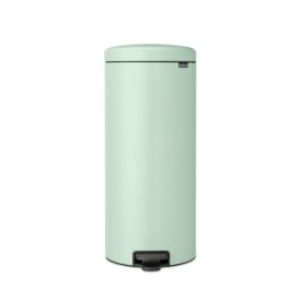 Ведро для мусора Brabantia NewIcon с крышкой 30 л металл мятно-голубое с педалью