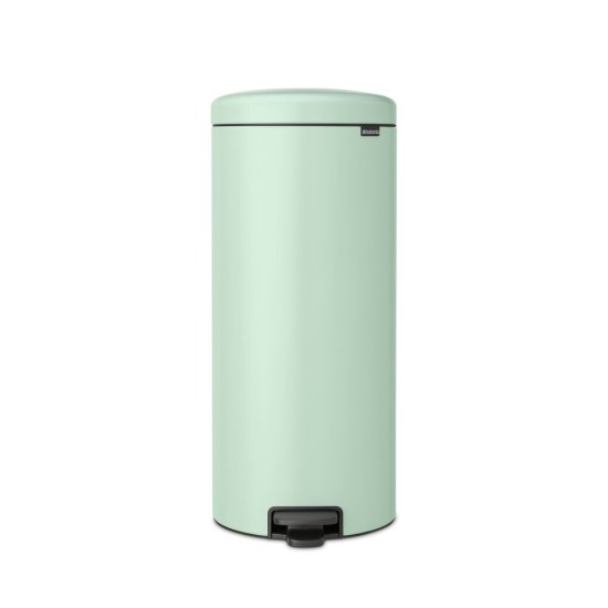 Ведро для мусора Brabantia NewIcon с крышкой 30 л металл мятно-голубое с педалью