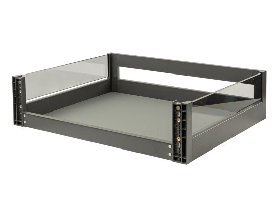 Корзина для посуды Firmax 60x25x50 см цвет серый