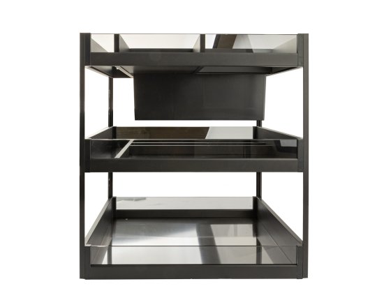Бутылочница Firmax 35x45x35 см цвет серый