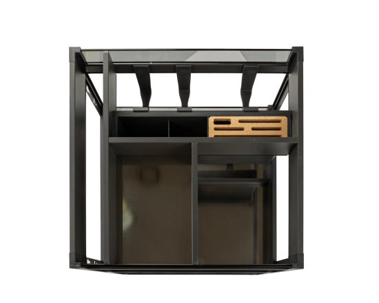 Бутылочница Firmax 35x45x35 см цвет серый