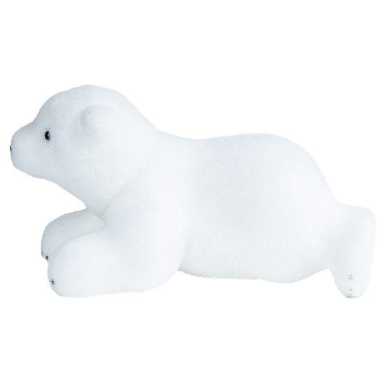 Фигура декоративная KREAFORTA Мишка 14 см белый
