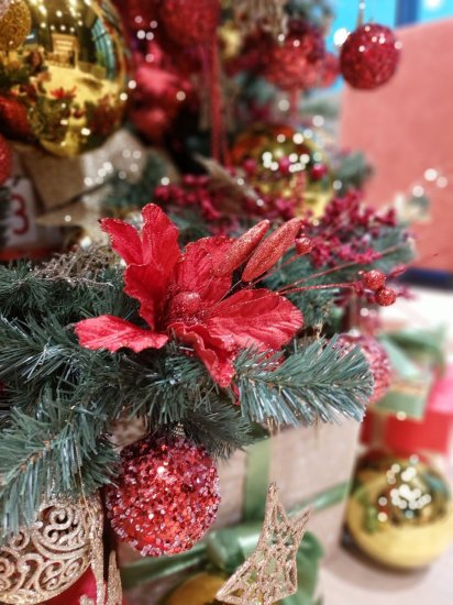 Цветок декоративный KREAFORTA 39 см красный