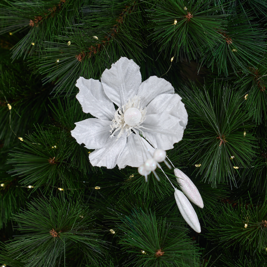 Цветок декоративный KREAFORTA 39 см белый