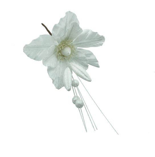 Цветок декоративный KREAFORTA 39 см белый