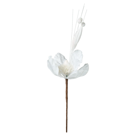 Цветок декоративный KREAFORTA 39 см белый