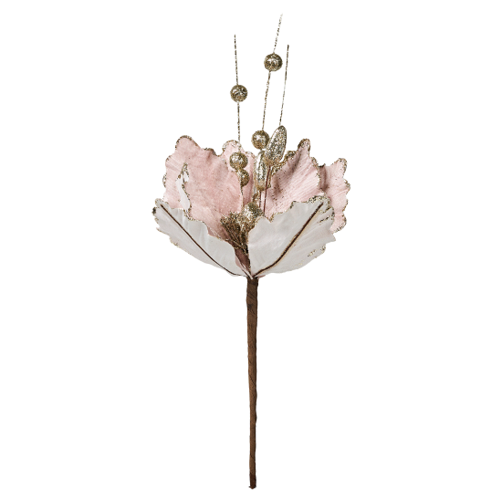 Цветок декоративный KREAFORTA 39 см розовый