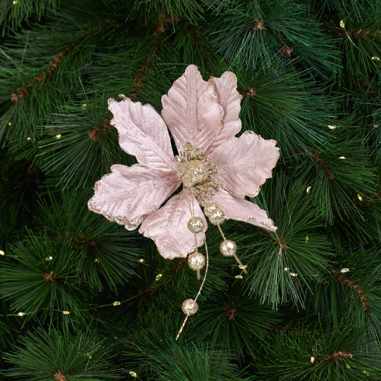 Цветок декоративный KREAFORTA 39 см розовый