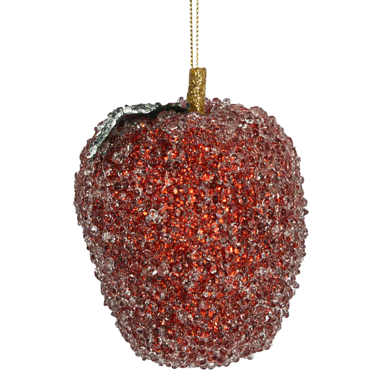 Украшение декоративное KREAFORTA Яблоко 8 см красный