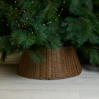 Корзина декоративная для елки KREAFORTA 60x26 см коричневый