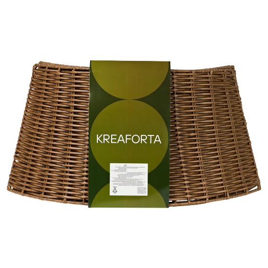 Корзина декоративная для елки KREAFORTA 60x26 см коричневый