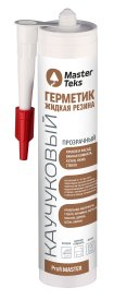 Герметик Masterteks Жидкая резина прозрачный 290 мл