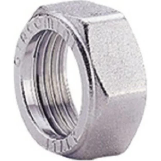 Хромированная гайка для прямых фитингов Giacomini 1x3/4