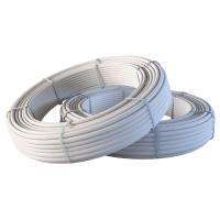 Труба металлопластиковая Мет-пластик PERT-AL-PERT 16x2 мм PN8 1 м на отрез бухта 100 м цвет белый