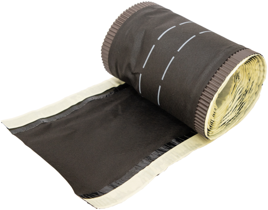 Аэроэлемент конька 230x230x5000 мм 0.2 мм RAL 8017 коричневый