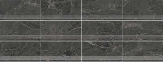 Ступенька с прямыми краями Kerama Marazzi Лоди 29.5x59.5 см керамогранит цвет черный