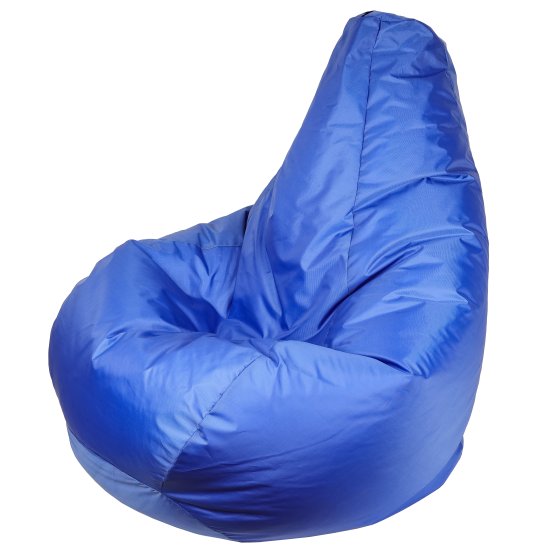 Кресло-мешок Груша 120x80 см полиэстер цвет синий