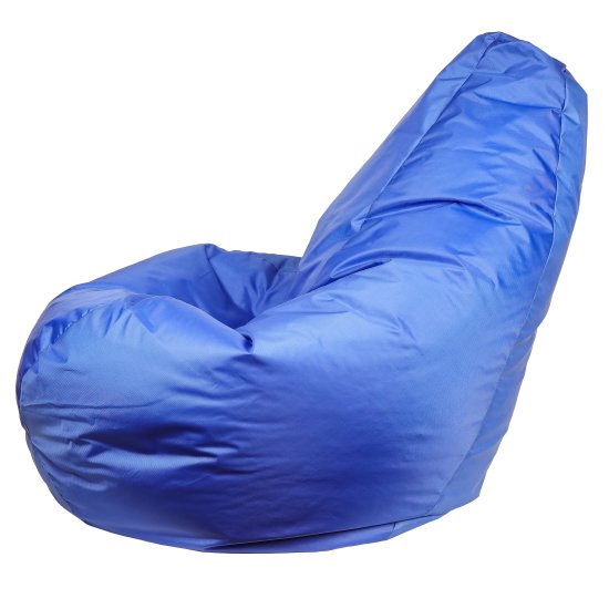 Кресло-мешок Груша 120x80 см полиэстер цвет синий
