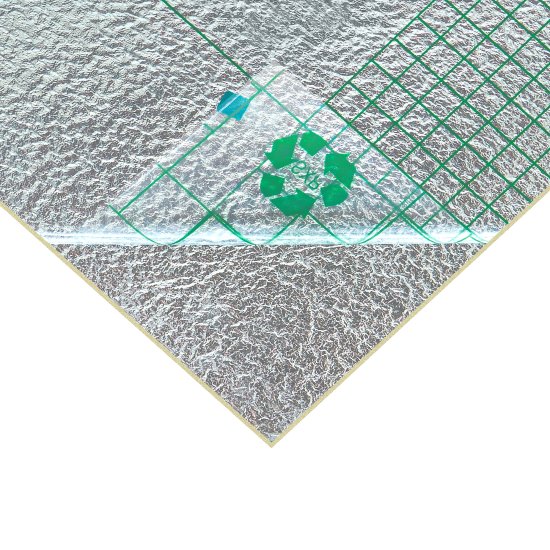 Стеновая панель ПВХ Комо серый 6000x500x2.5 мм 3 м²