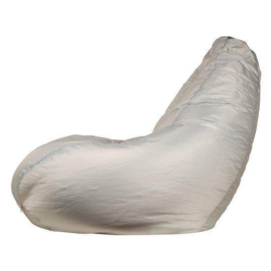 Кресло-мешок Груша 120x80 см полиэстер цвет серый