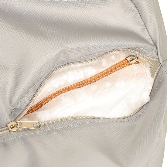 Кресло-мешок Груша 120x80 см полиэстер цвет серый