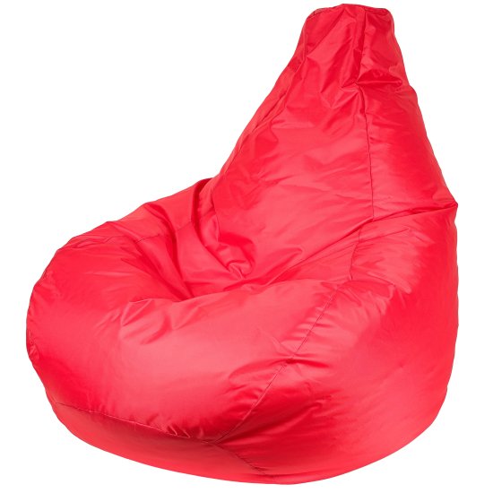 Кресло-мешок Груша 120x80 см полиэстер цвет красный