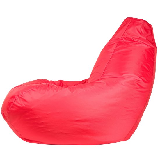 Кресло-мешок Груша 120x80 см полиэстер цвет красный