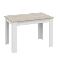 Кухонный стол Трия Промо Т2 110x73.5x110 см прямоугольник ДСП цвет дуб сонома белый