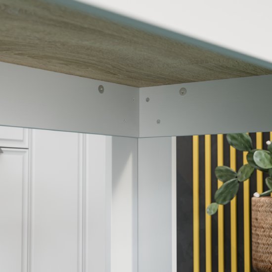 Кухонный стол Трия Промо Т2 110x73.5x110 см прямоугольник ДСП цвет дуб сонома белый