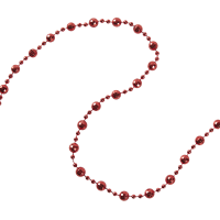 Гирлянда «Бусы» 270 см цвет красный